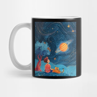 Building Fantasies with Calvin and Hobbes Mug